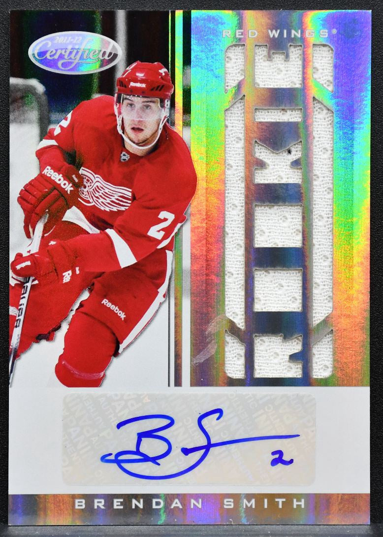 2011-12 Panini Freshman Fabrics Signature Smith RC Auto 032/299 Jersey 7110