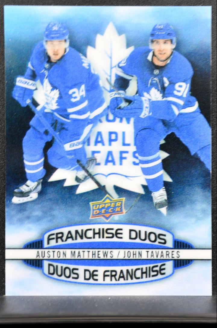 2019-20 UD Tim Hortons Collector's Series Matthews/Tavares 7635