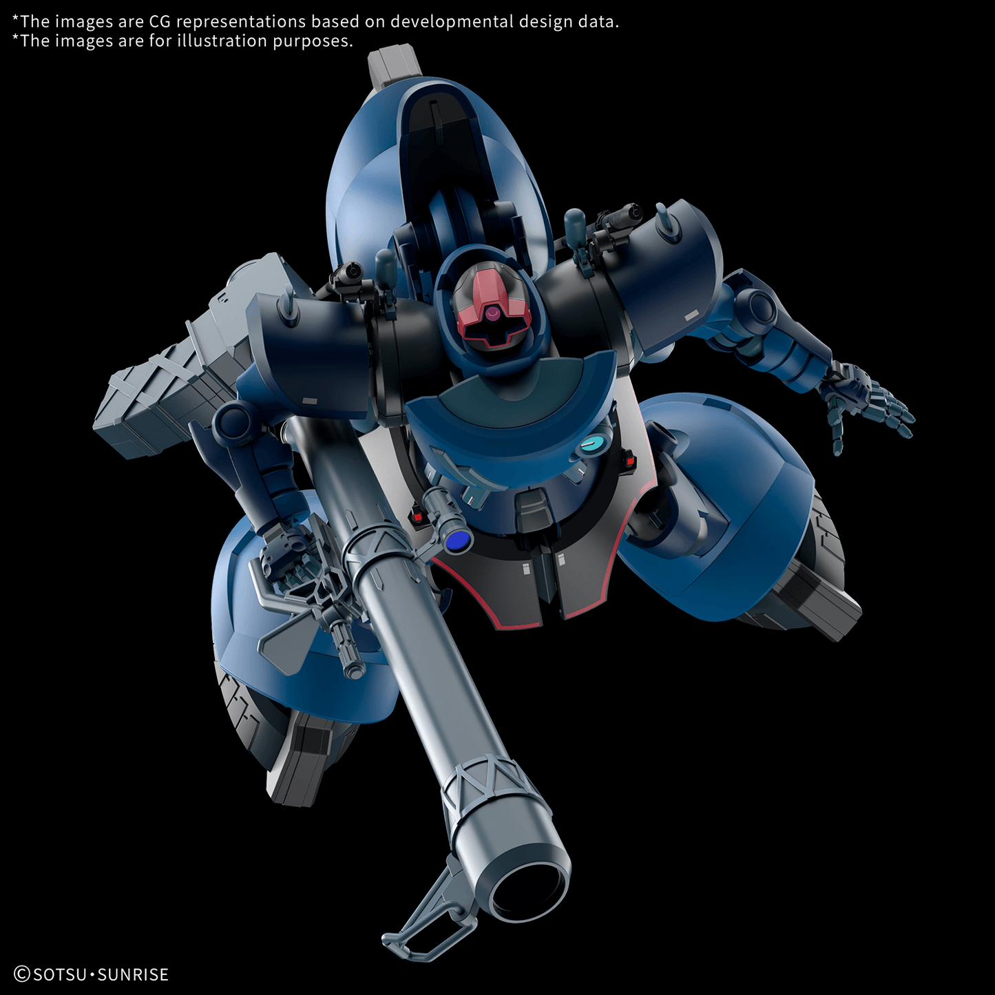 Bandai HG 1/144 CHALLIA’S RICK DOM(GQ)