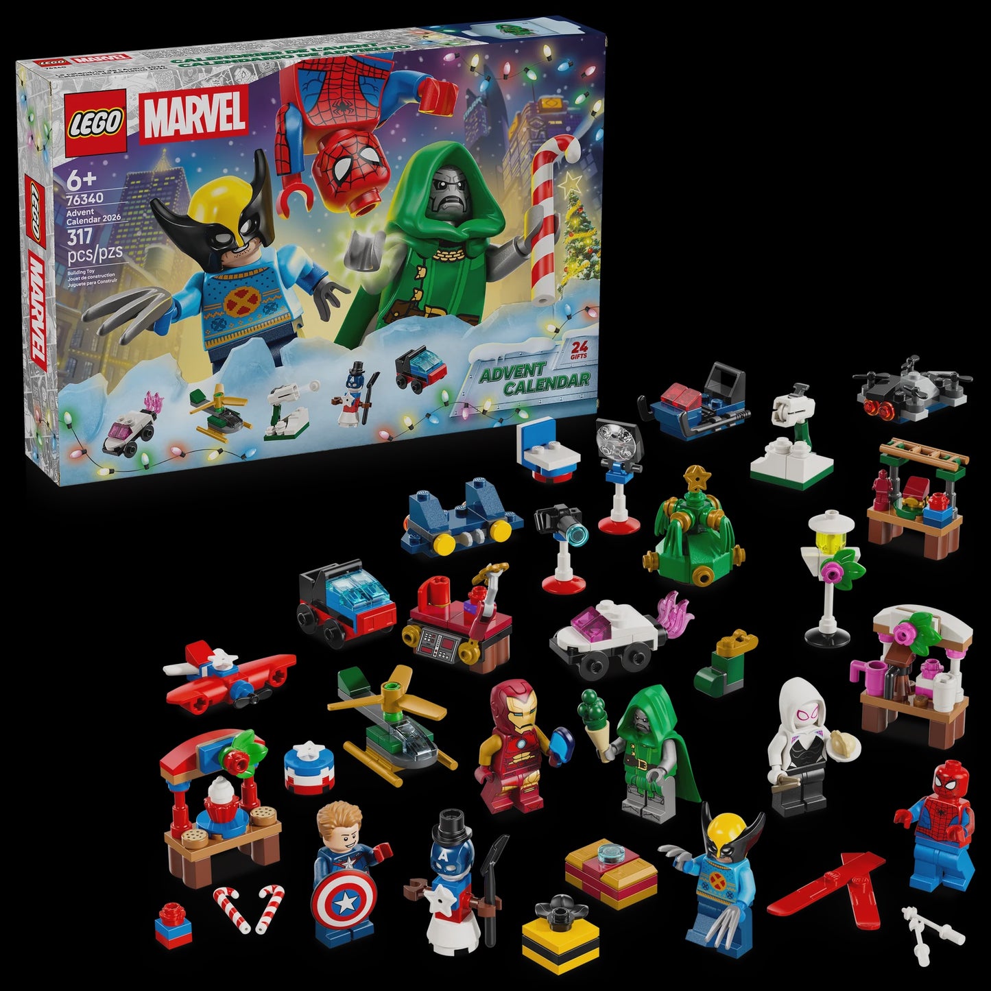 LEGO® Marvel Advent Calendar 2026 (76340)