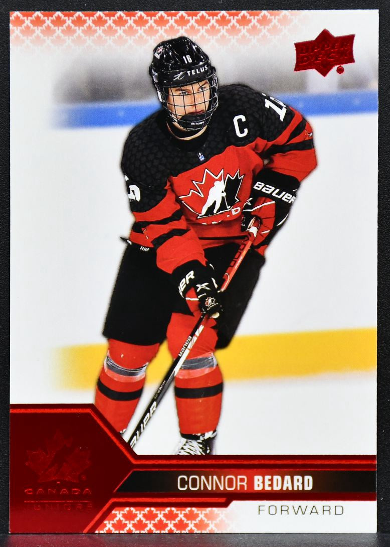 2022-23 Upper Deck Team Canada Juniors Connor Bedard 23 Team Canada 3698