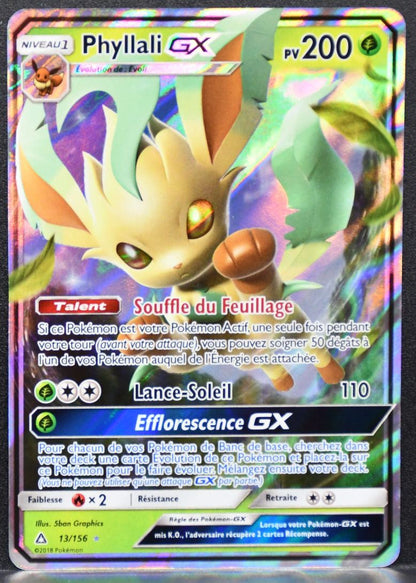 Pokémon Phyllali French Sun & Moon: Ultra Prism 13/156 LP French