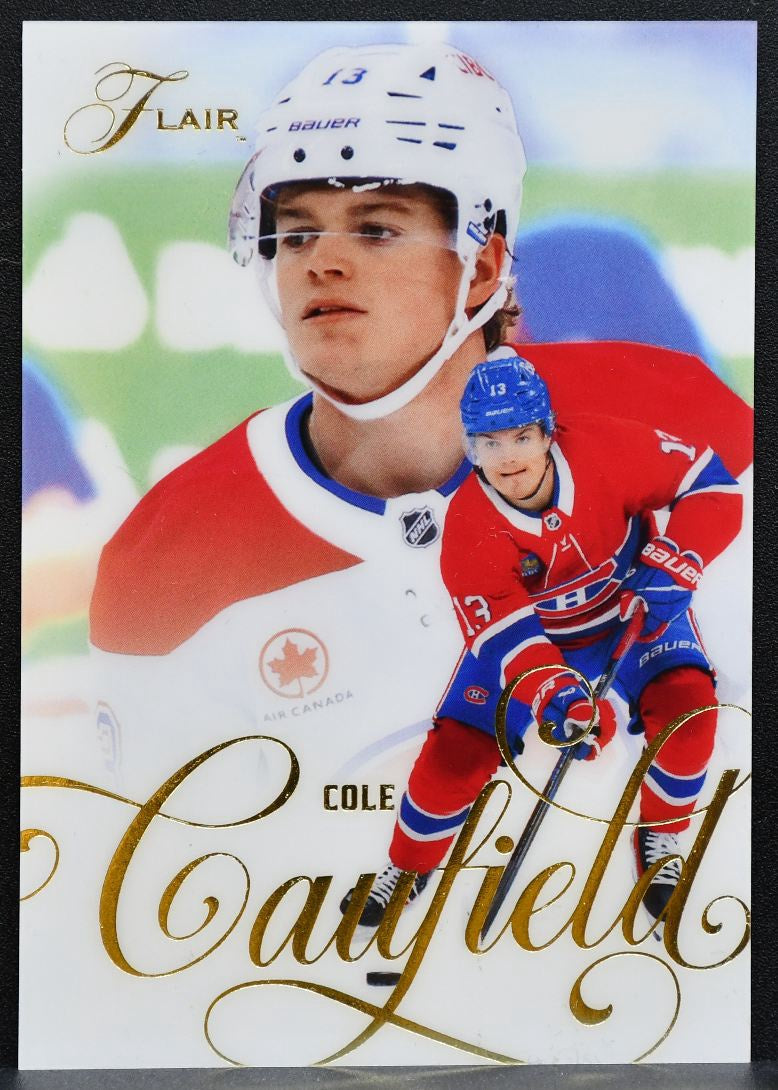 2025-26 Flair Cole Caufield 68 Montreal Canadiens 0306