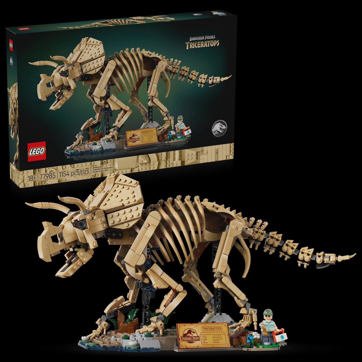 LEGO™ Dinosaur Fossils: Triceratops (77985)