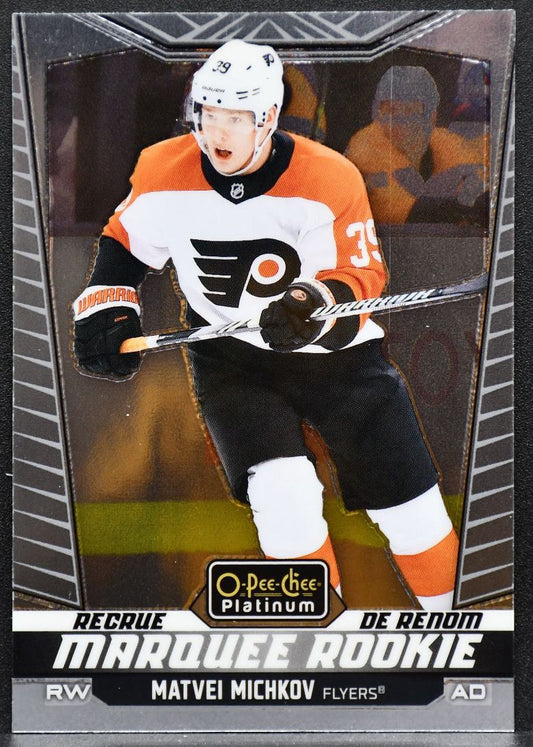 24-25 O-Pee-Chee Platinum Marquee RC Matvei Michkov 264 Philadelphia Flyers RC 3384