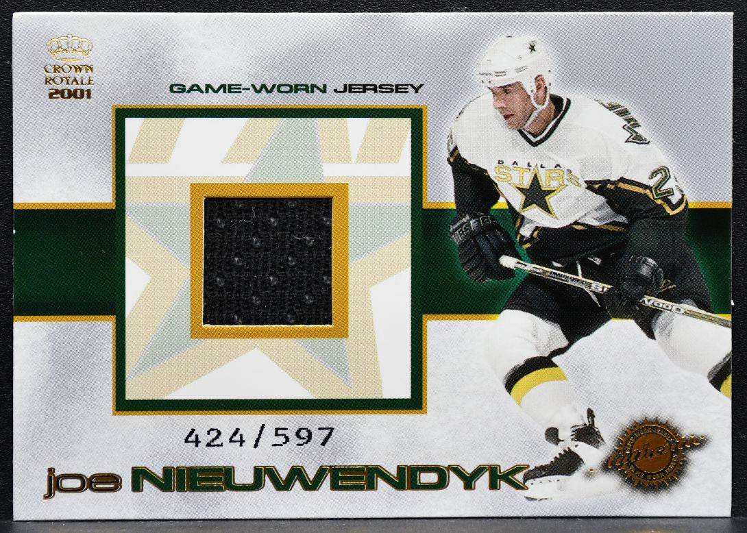 2000-01 Pacific Crown Royale Game-Worn Jerseys Joe Nieuwendyk Jersey 3261