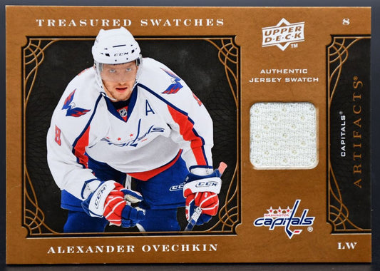 2009-10 UD Artifacts Treasured Swatches Alexander Ovechkin TSR-AO Jersey