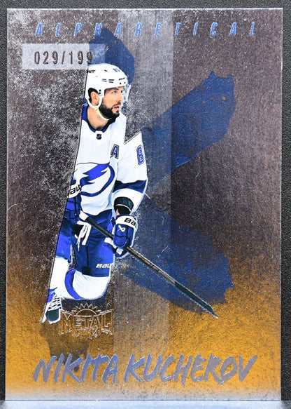 2024-25 SkyBox Metal Universe Alphabetical Spectrum Kucherov 029/199 6731