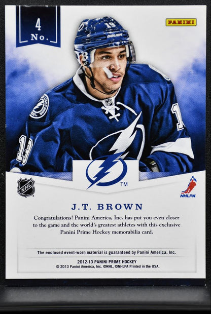 2012-13 Panini Prime Time Rookie Jersey Brown Lightning RC /99 Jersey 8533