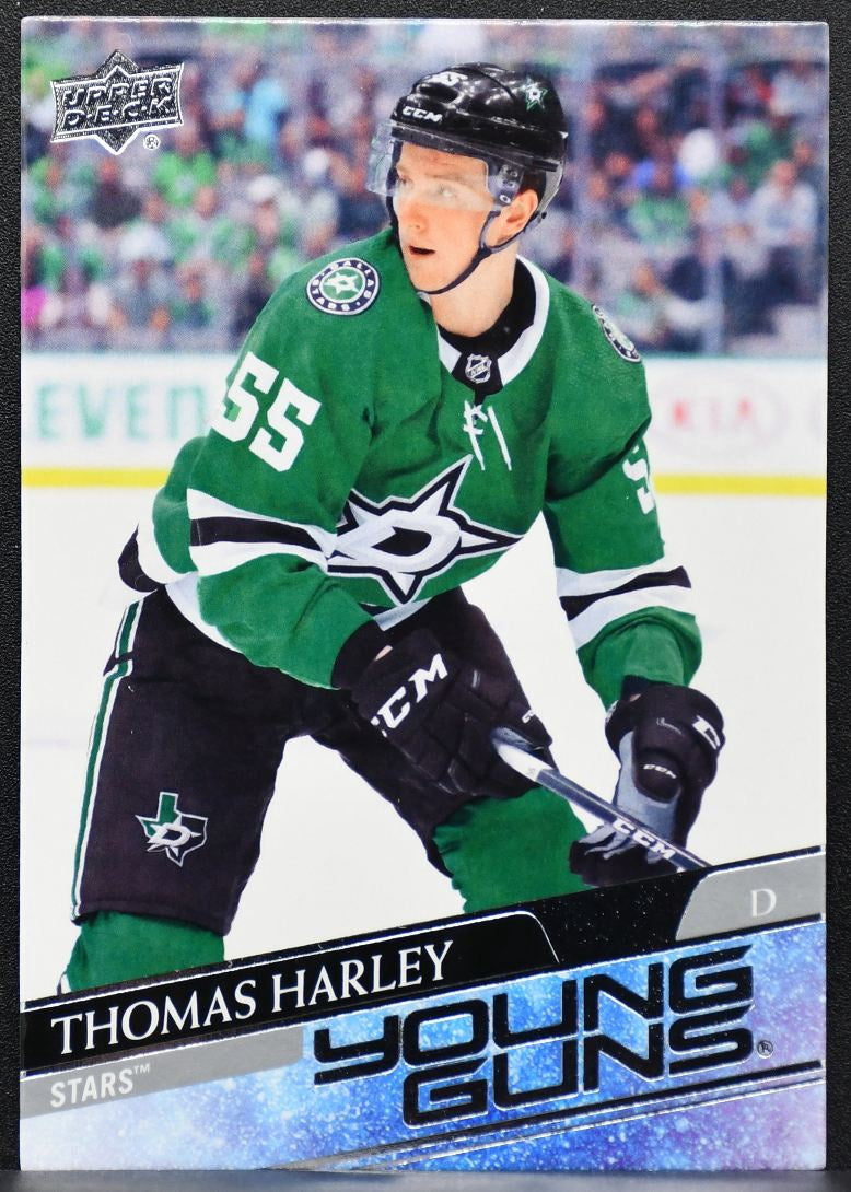 2020-21 Upper Deck Series 1 Young Guns Thomas Harley 227 Dallas Stars RC 8135