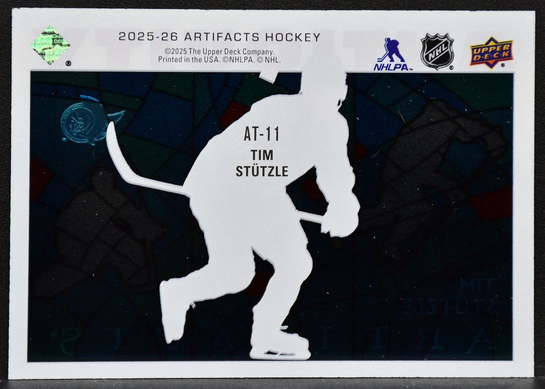 2025-26 Upper Deck Artifacts Antiquity Tim Stutzle AT-11 Ottawa Senators 2081