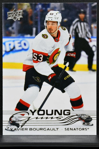 2025-26 Upper Deck Extended Series Young Guns Xavier Bourgault Senators RC 9997