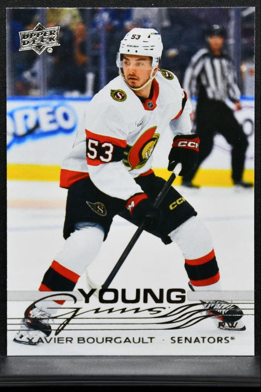 2025-26 Upper Deck Extended Series Young Guns Xavier Bourgault Senators RC 9997