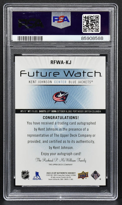 2022-23 SP Authentic 2012-13 Retro Future Watch Johnson RFWA-KJ RC Auto 2378