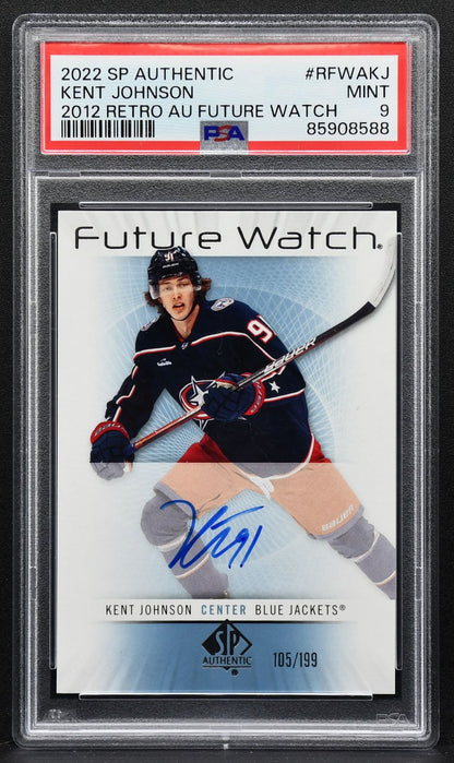 2022-23 SP Authentic 2012-13 Retro Future Watch Johnson RFWA-KJ RC Auto 2378