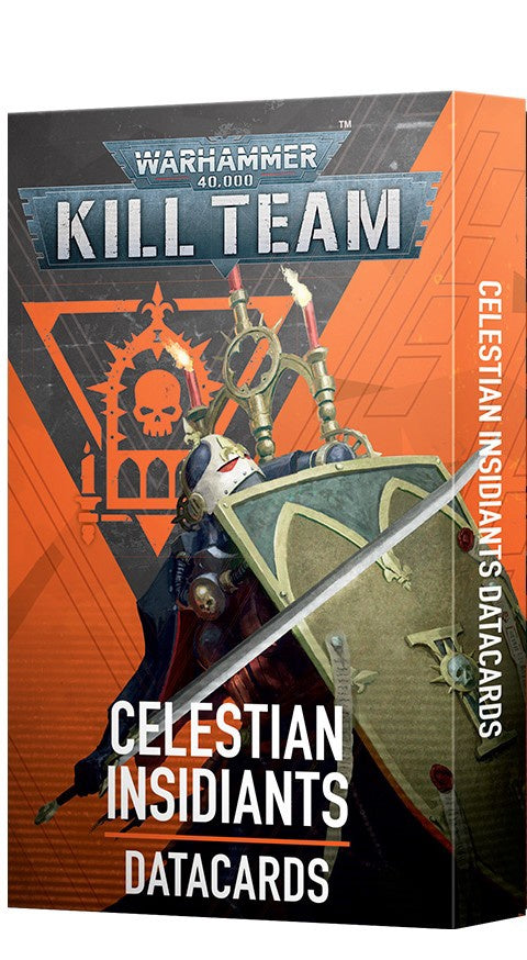 Kill Team Celestian Insidiants Datacards