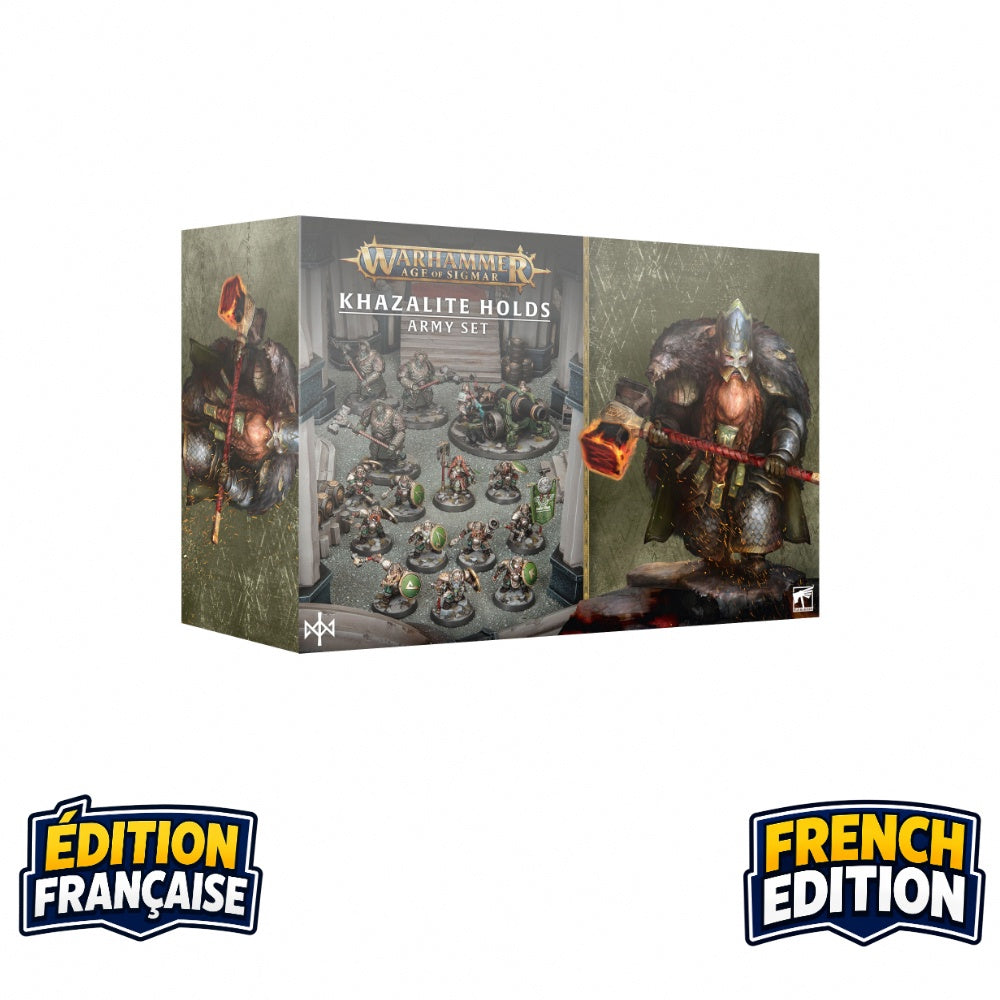 Khazalite Holds Army Set (French) (PRE ORDER) (RELEASE 31 OCT)