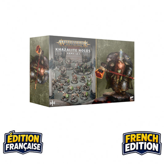 Khazalite Holds Army Set (French) (PRE ORDER) (RELEASE 31 OCT)