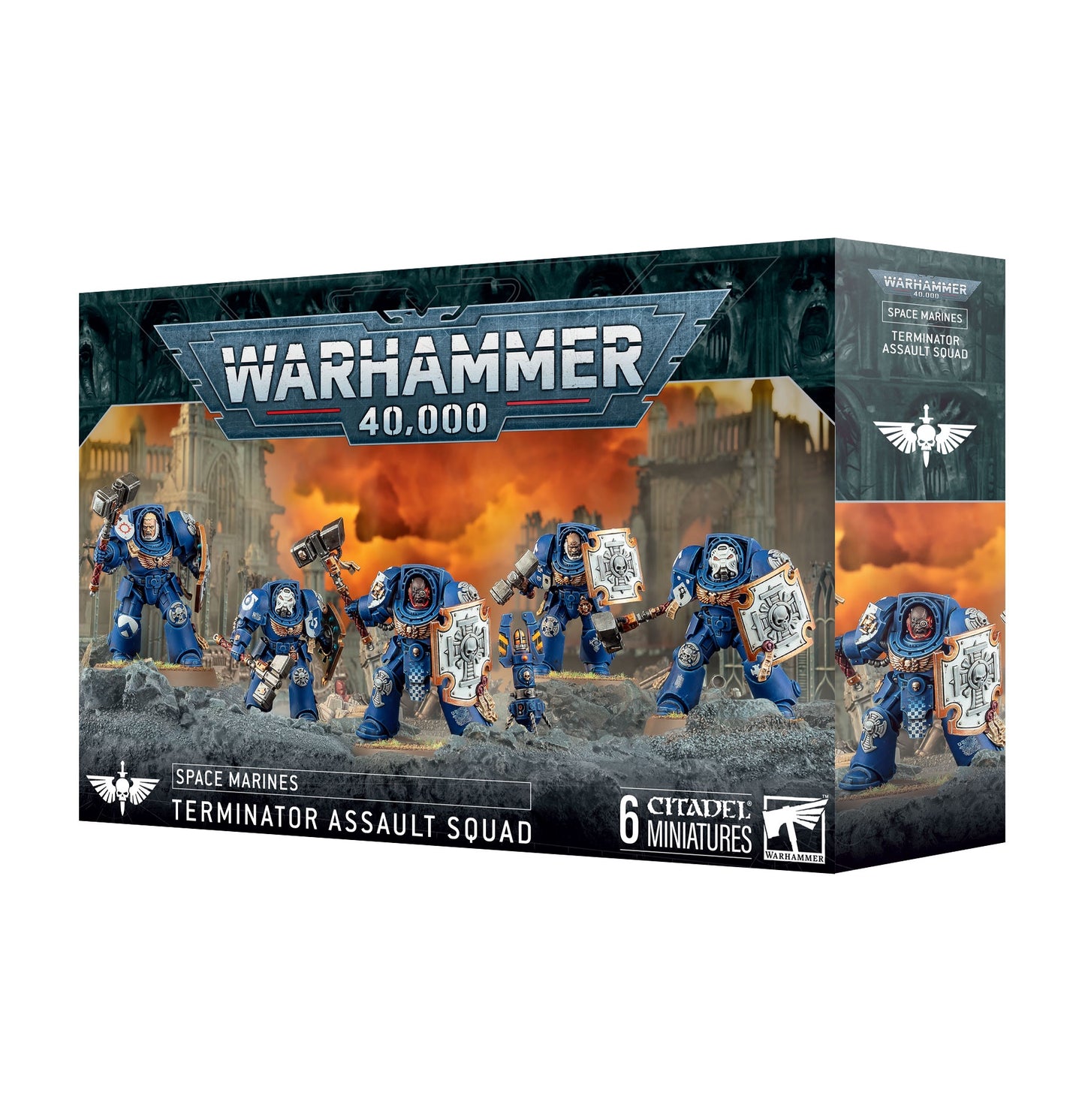 Space Marines Terminator Assault Squad (PRE ORDER) (RELEASE DECEMBER 06)