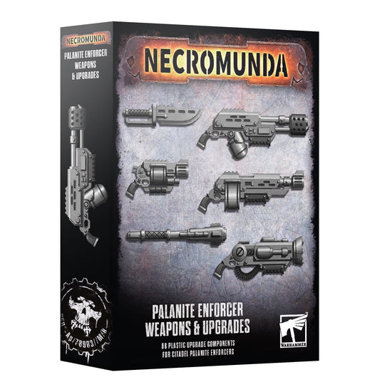 Necromunda Enforcer Weapons & Upgrades (PRE ORDER) (RELEASE 20 DECEMBER)