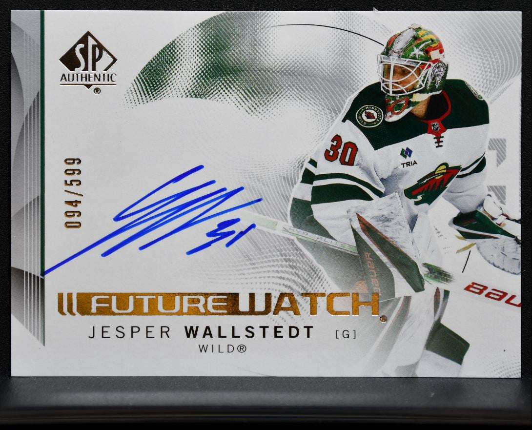 2024-25 SP Authentic Future Watch Auto Horizontal Wallstedt RC Auto 094/599 2805