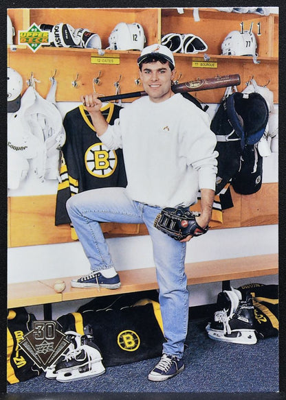 1992-93 Upper Deck Profiles Adam Oates 637 Boston Bruins 1/1 7619