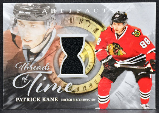 2025-26 UD Artifacts Patrick Kane TT-PK Chicago Blackhawks Jersey