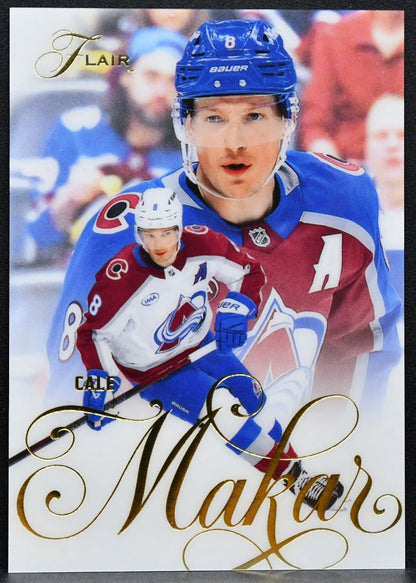 2025-26 Flair Cale Makar 29 Colorado Avalanche 5343