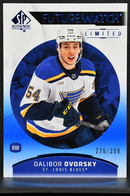 2025-26 SP Authentic Future Watch Limited Blue Dalibor Dvorsky RC 276/399 3031