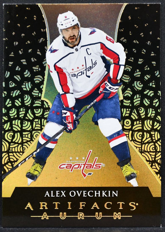 2023-24 Upper Deck Artifacts Aurum Alex Ovechkin A-18 Washington Capitals 7116