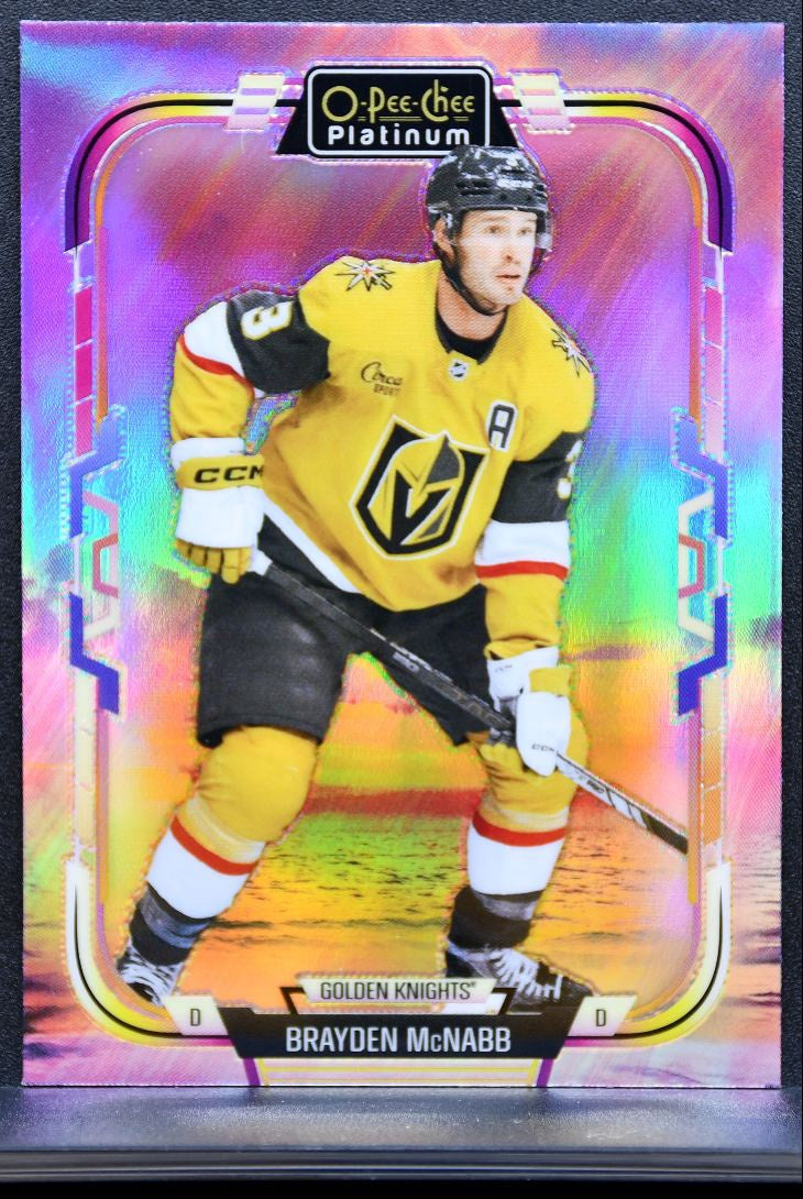 2025-26 O Pee Chee Platinum Sunset Brayden McNabb 65 Vegas Golden Knights 7993