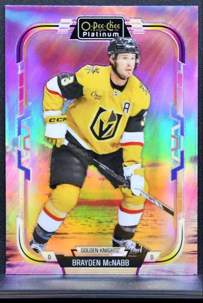 2025-26 O Pee Chee Platinum Sunset Brayden McNabb 65 Vegas Golden Knights 7993