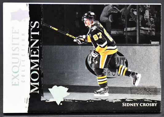 2024-25 UD Exquisite Collection Moments Sidney Crosby M-SC