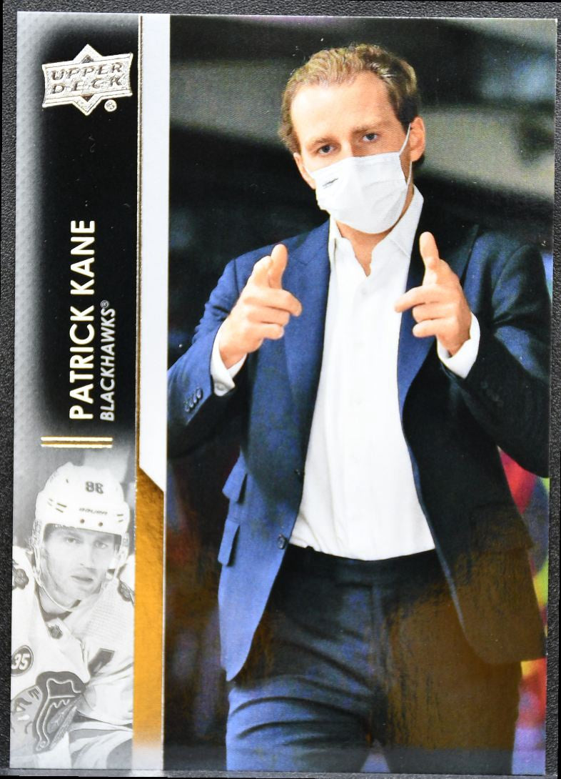 2021-22 UD Series 2 Photo Variante Patrick Kane 292 Chicago Blackhawks 0182