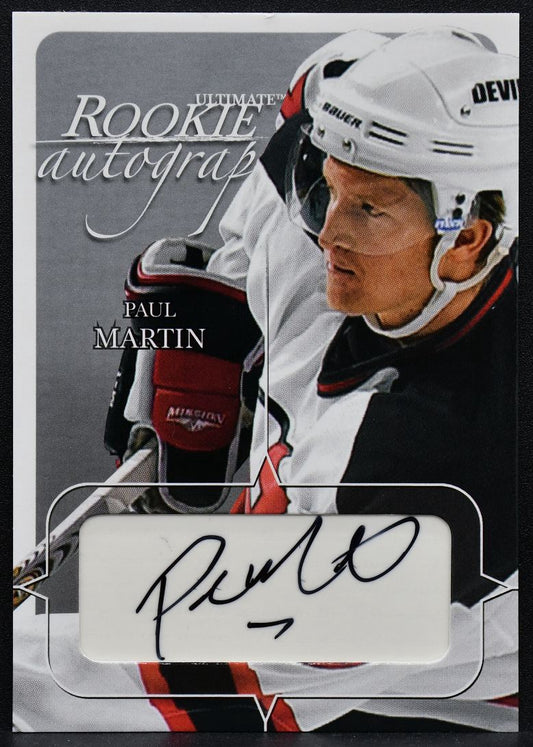 2003-04 In The Game Ultimate Memorabilia 4th Edition Martin 103 RC Auto 5362