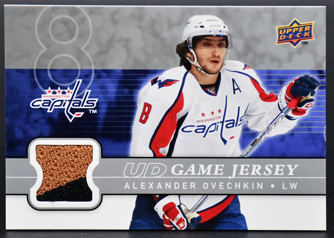 2008-09 UD Series 1 UD Game Jersey Alexander Ovechkin GJ-AO Jersey