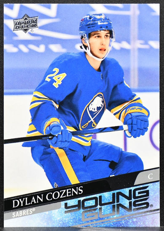 2020-21 Upper Deck Series 2 Young Guns Dylan Cozens 495 Buffalo Sabres RC 8777