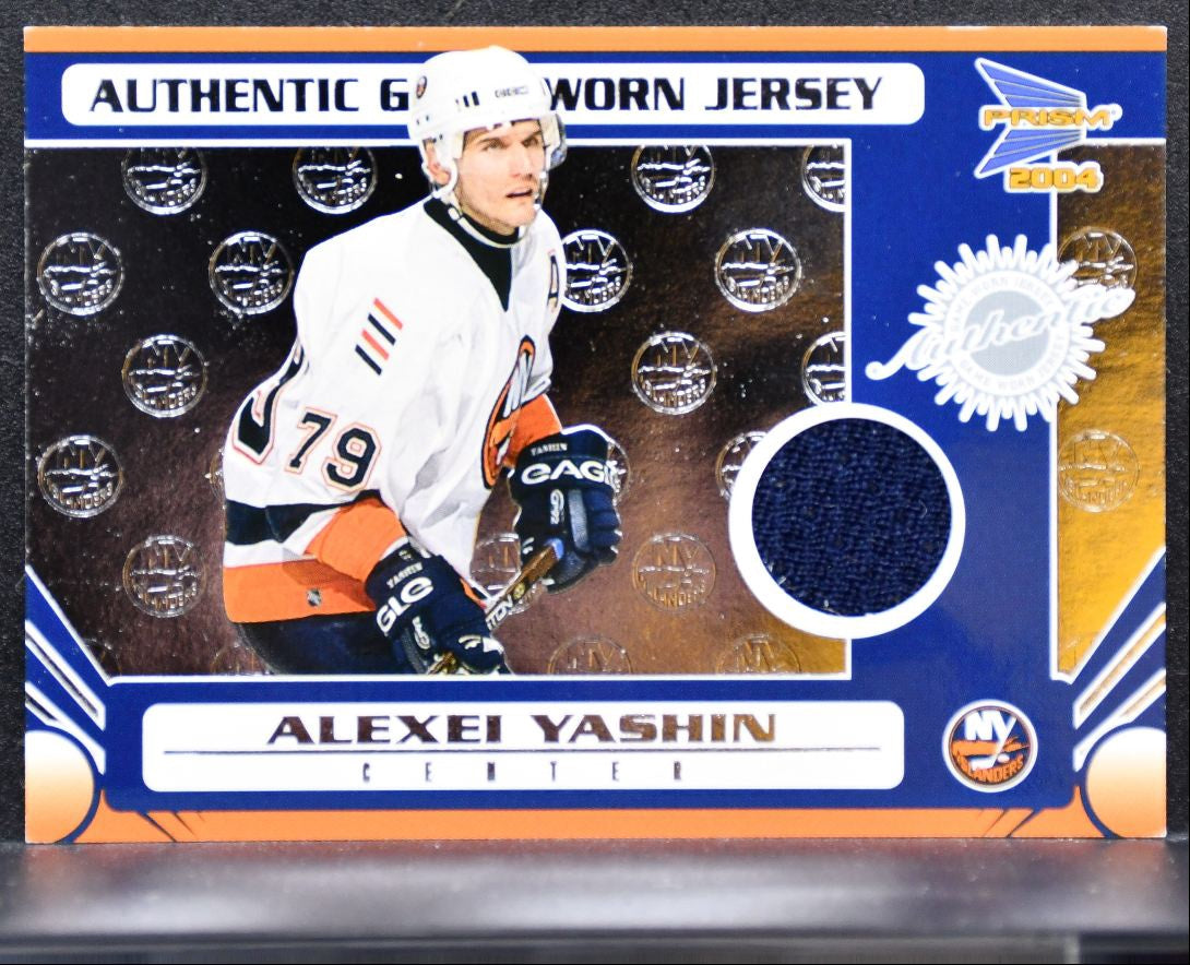 2003-04 Pacific Prism Jersey Alexei Yashin 134/150 Jersey 3360