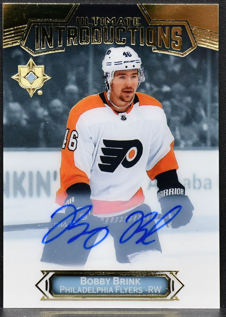 2022-23 UD Ultimate Collection Introductions Auto Bobby Brink UI-64 RC Auto