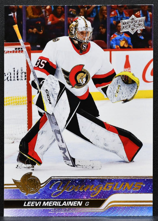 2023-24 Upper Deck Series 1 Young Guns Leevi Merilainen 247 Senators RC 2645