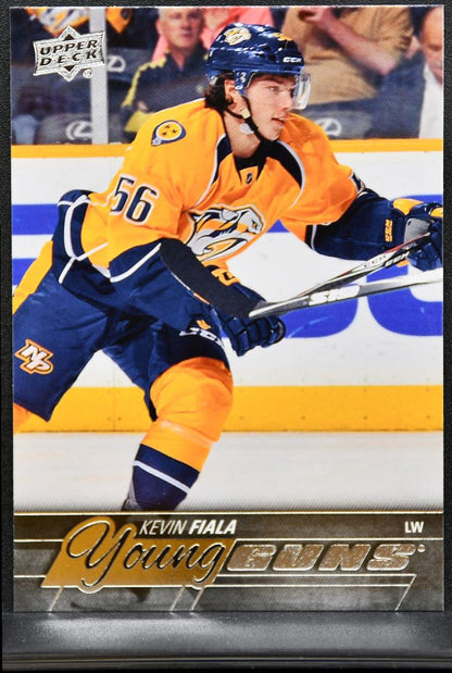 2015-16 UD Series 1 Young Guns Kevin Fiala 208 Nashville Predators RC 0151