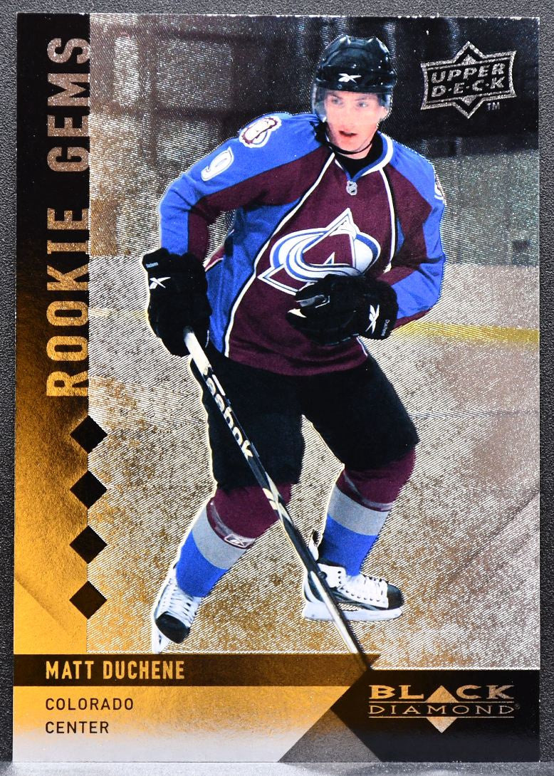2009-10 Upper Deck Black Diamond Rookie Gems Matt Duchene 221 Avalanche RC 7931