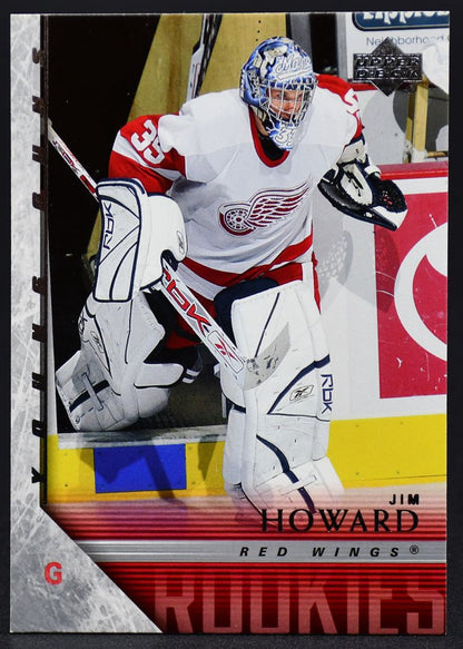 2005-06 UD Young Guns Jimmy Howard 215 RC