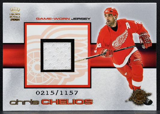 2000-01 Pacific Crown Royale Jersey Chris Chelios 0215/1157 Jersey 3384
