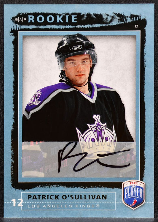 2006-07 UD Be A Player Rookie Autographs Patrick O'Sullivan 205 RC Auto 5218