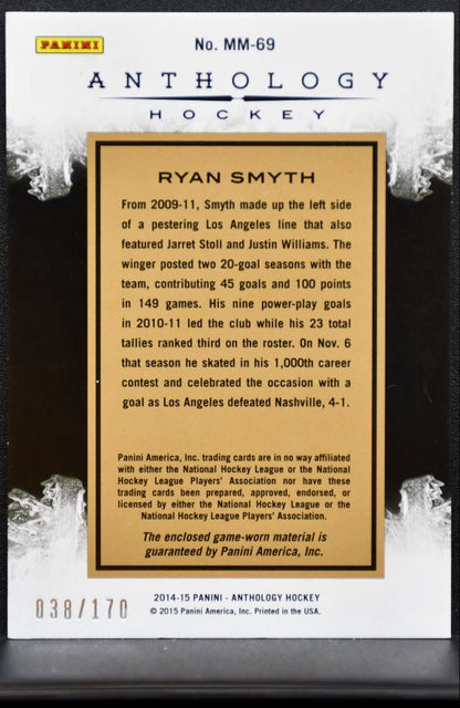 2014-15 Panini Anthology Massive Materials Ryan Smyth Kings 038/170 Jersey 5722