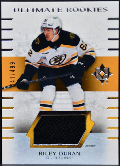 2025-26 UD Ultimate Collection Rookies Jersey Duran Bruins RC /499 Jersey 5287