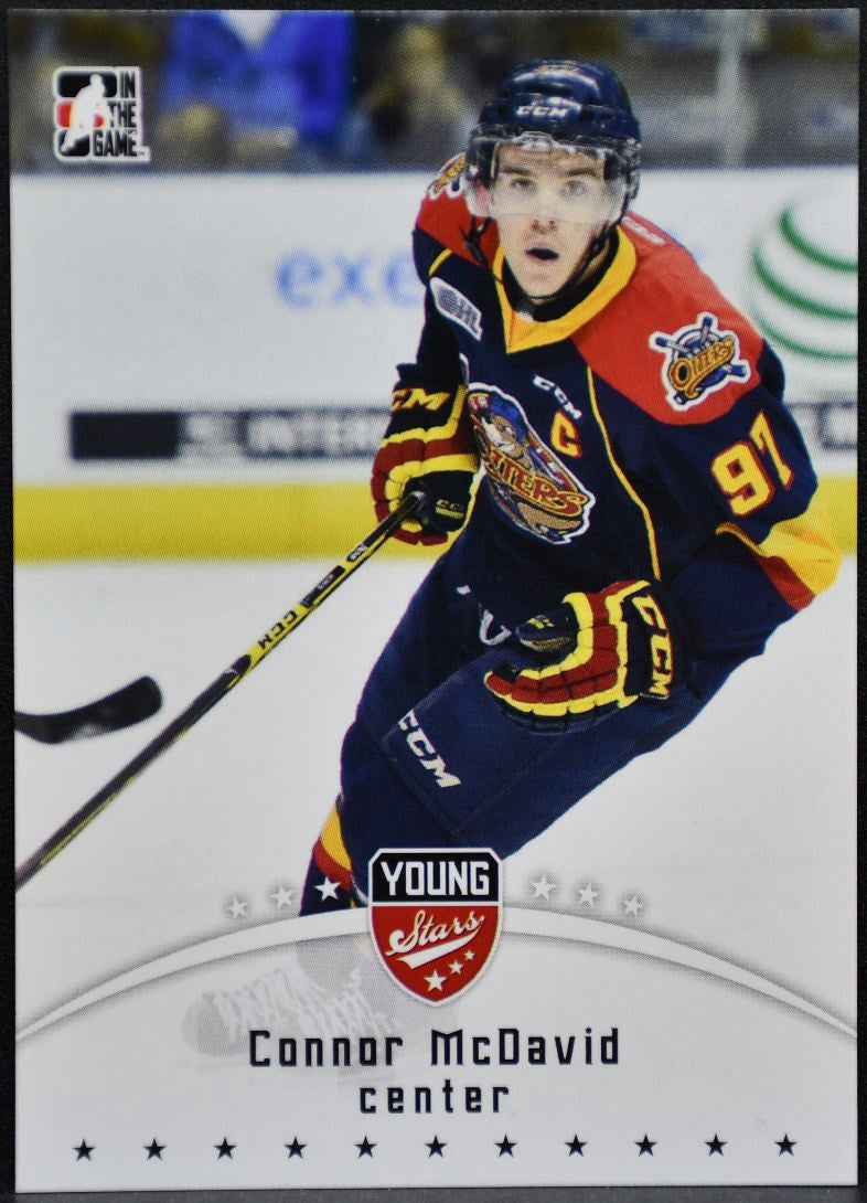 2015-16 In The Game CHL Draft Connor McDavid 21 Erie Otters 3642