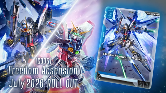 Gundam CG GD-05 Freedom Ascension Booster Box (EN) (PRE ORDER)