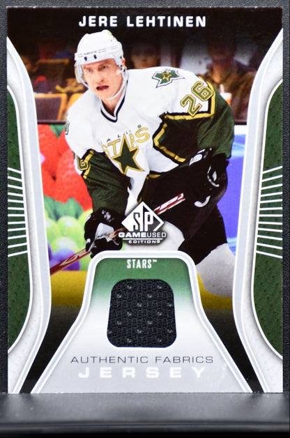 2006-07 SP Game Used Authentic Fabrics Jere Lehtinen AF-JL Jersey 2265